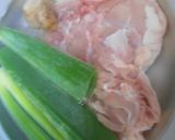 茹で鶏の辛子味噌とマヨネーズ添え作り方4写真