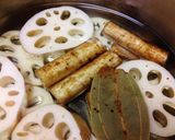 ごぼう、れんこんのコンフィ: vegan作り方2写真