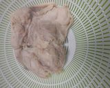 茹で鶏の辛子味噌とマヨネーズ添え作り方10写真