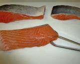 カリふわ鮭のサラダ仕立てマスタード風味♪作り方2写真