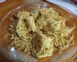 インスタントラーメンで皿うどん作り方2写真