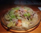 インスタントラーメンで皿うどん作り方9写真