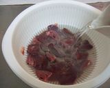 鉄分補給!鶏レバーとこんにゃくの煮物作り方2写真