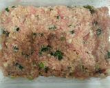 春キャベツとフワフワ鶏だんごスープ作り方4写真
