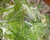 水菜の和風ペペロンチーノ♪麺つゆで簡単♪作り方6写真