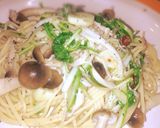 水菜の和風ペペロンチーノ♪麺つゆで簡単♪作り方7写真