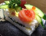 〜桃の節句2014〜簡単寿司ケーキ！作り方4写真