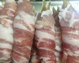 みょうがの豚バラ巻き味噌炒め作り方2写真