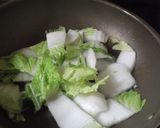 白菜と豚肉の甘酢炒め作り方2写真