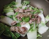 白菜と豚肉の甘酢炒め作り方4写真