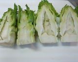 春が来た～♪蕾菜とささみのごま風味サラダ作り方2写真