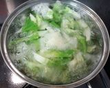 春が来た～♪蕾菜とささみのごま風味サラダ作り方4写真