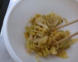 レンジで簡単!キャベツのお浸し生姜風味作り方5写真