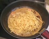 本格*ポルチーニ茸のクリームパスタ作り方15写真