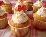 ホワイト＆苺のWチョコカップケーキ♡作り方10写真
