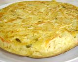 レンジで低カロ！野菜入りスペインオムレツ作り方3写真