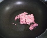 うちの夕飯　簡単*いろどりそぼろ丼*作り方2写真