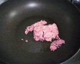 うちの夕飯　簡単*いろどりそぼろ丼*作り方2写真
