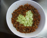 うちの夕飯　簡単*いろどりそぼろ丼*作り方5写真