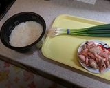 まさヤンの簡単!青ねぎと鮭の焼き飯作り方1写真