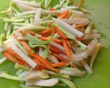 野菜きんぴら作り方1写真