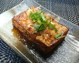 ピリッと焼き厚揚げ♡生姜＆柚子胡椒味作り方4写真