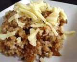 (∵)屋：ザー菜醤油炒飯作り方5写真