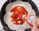 わずか10分！餃子の皮で魔法の簡単ピザ作り方5写真