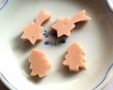 細い魚肉ソーセージ&チーズでキャラ弁に♬作り方9写真