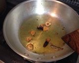 キノコと春菊のパスタ作り方1写真