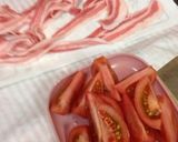 トマトの豚バラ巻き作り方1写真