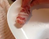 トマトの豚バラ巻き作り方3写真