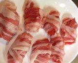 トマトの豚バラ巻き作り方4写真