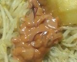 糖質制限♪糸こん塩辛パスタ作り方5写真