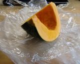 ミートソース缶で☆かぼちゃのグラタン♪作り方1写真