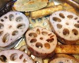 ごぼう、れんこんのコンフィ: vegan作り方4写真