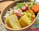 卵1個de厚くて麩わ麩わ卵焼き作り方12写真