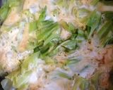 ノンオイル☆キャベツと卵の蒸し焼き作り方5写真