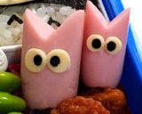 簡単♡細い魚肉ソーセージで可愛くキャラ弁作り方11写真