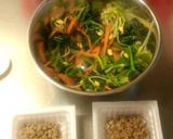 ほうれん草と豆もやしの納豆和え作り方2写真