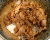 男飯！ねぎたっぷり豚丼作り方5写真