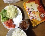 手抜きタコライス作り方1写真