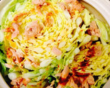 ほっくり&手軽！ツナと白菜の玉子とじ鍋♪作り方5写真