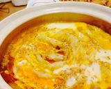 ほっくり&手軽！ツナと白菜の玉子とじ鍋♪作り方9写真