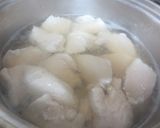 鶏むね肉♪レンコンすりおろし煮作り方3写真