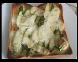 アスパラチーズトースト作り方5写真