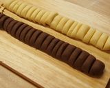ココアのマーブルスノーボール作り方5写真