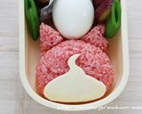 妖怪ウォッチ　ジバニャン＊キャラ弁作り方3写真