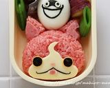 妖怪ウォッチ　ジバニャン＊キャラ弁作り方7写真