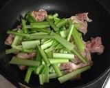 豚小松菜の中華風オイスター炒め作り方5写真